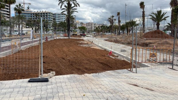 Paseo Marítimo Palma obras 