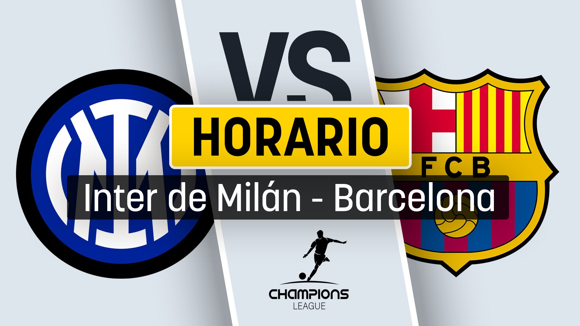 Inter de Milán – FC Barcelona: horario y dónde ver por TV y online en directo el partido de Champions League.