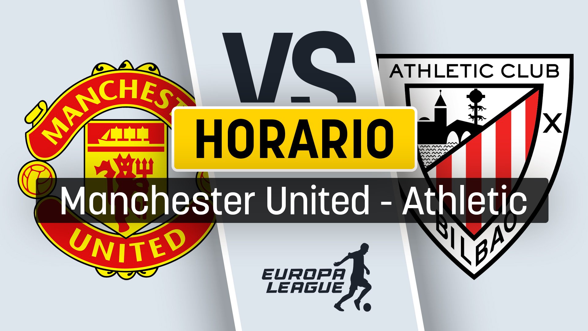 Manchester United – Athletic: horario y dónde ver por televisión en directo y online el partido de la Europa League.