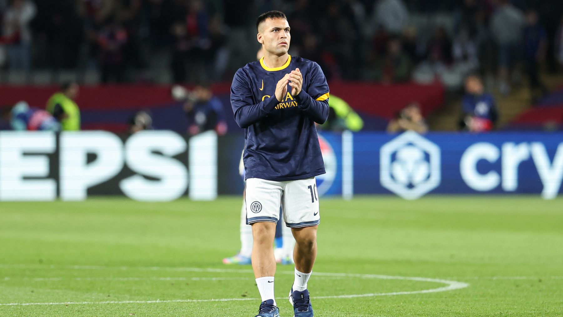 Lautaro Martínez sufre una leve lesión en el muslo y podría llegar a la vuelta contra el Barcelona