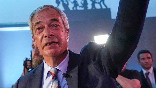 elecciones Reino Unido, Farage, Reform UK
