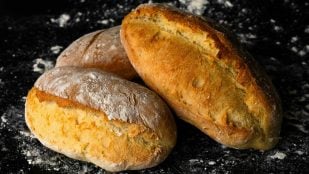 pan casero de pueblo