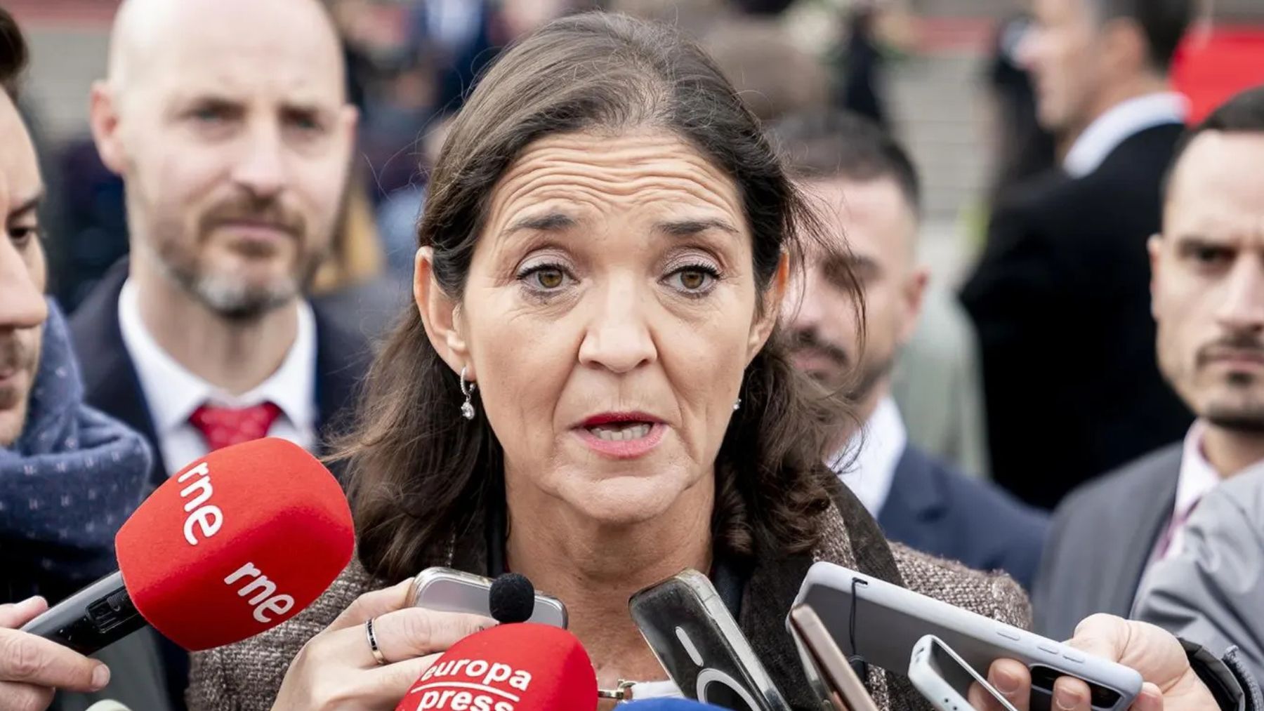 Reyes Maroto, portavoz del PSOE en el Ayuntamiento de Madrid. (E.P.)