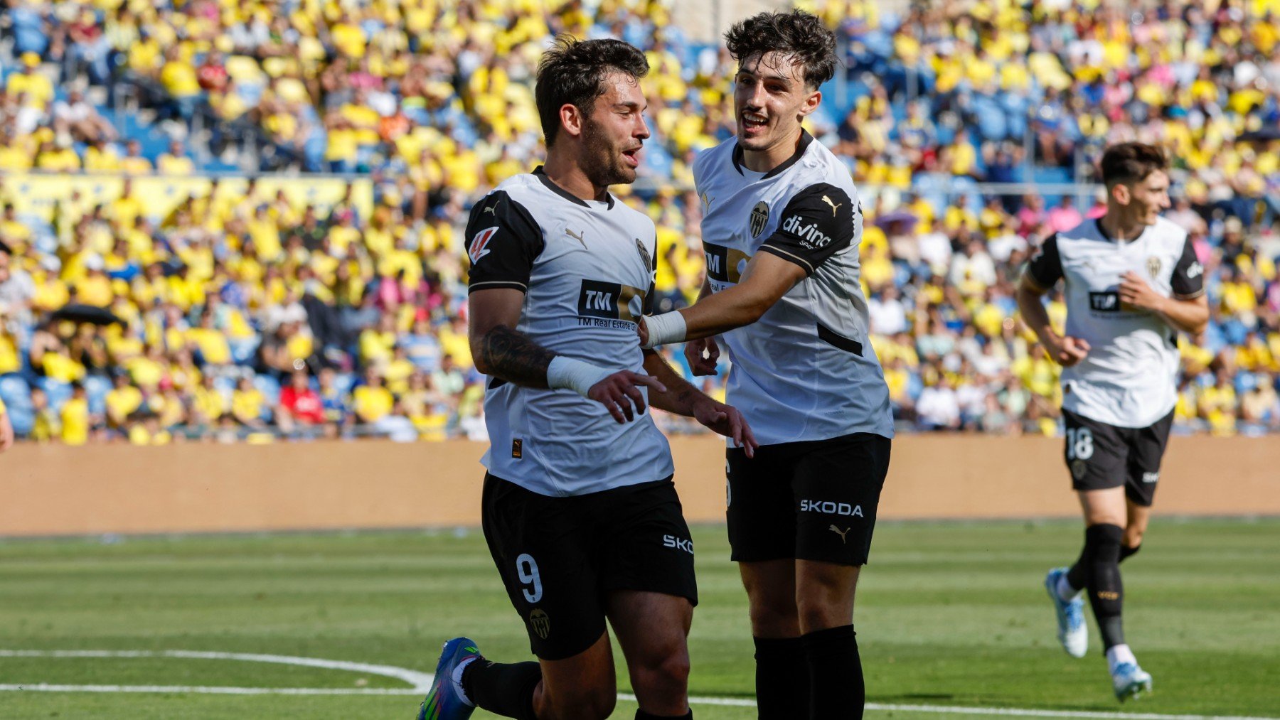 El Valencia ganó a Las Palmas. (EFE)