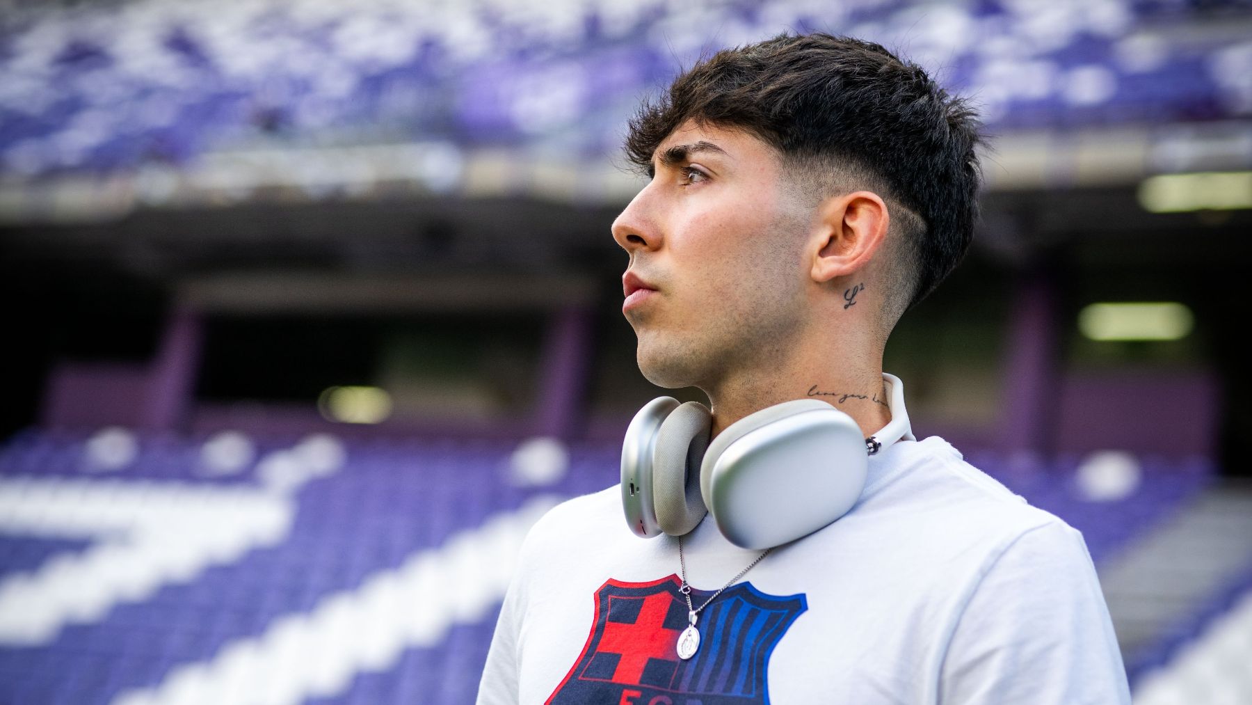 Dani Rodríguez, en Zorrilla. (FC Barcelona)