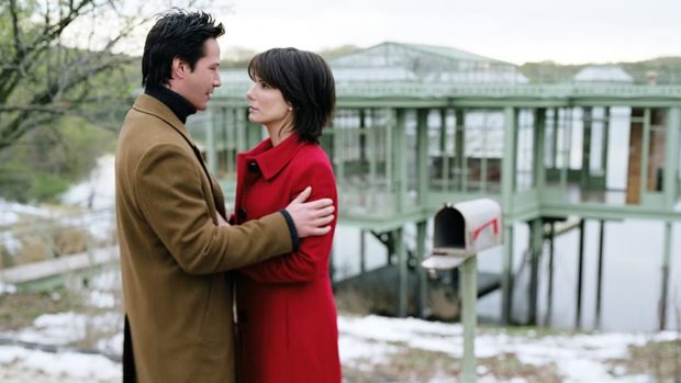 Keanu Reeves y Sandra Bullock