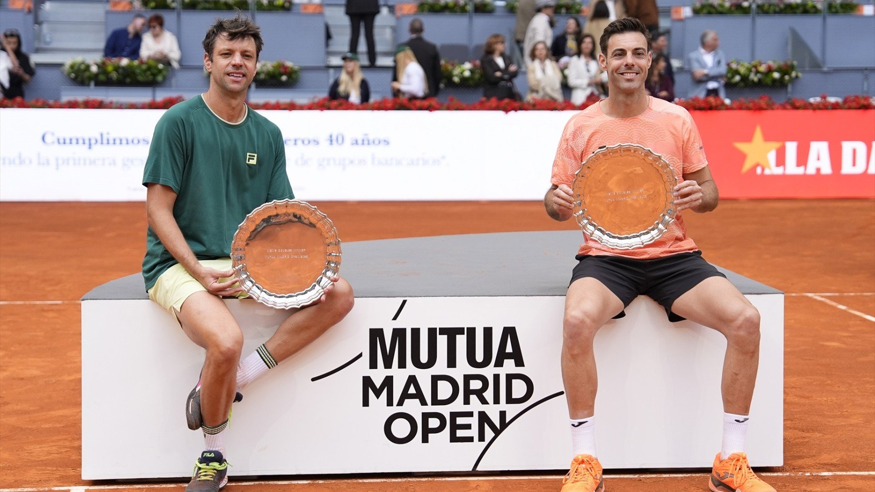 La clave del éxito de Granollers en el Mutua Madrid Open: «La motivación es el día a día»