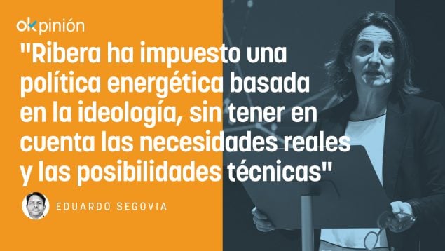 teresa ribera, apagón