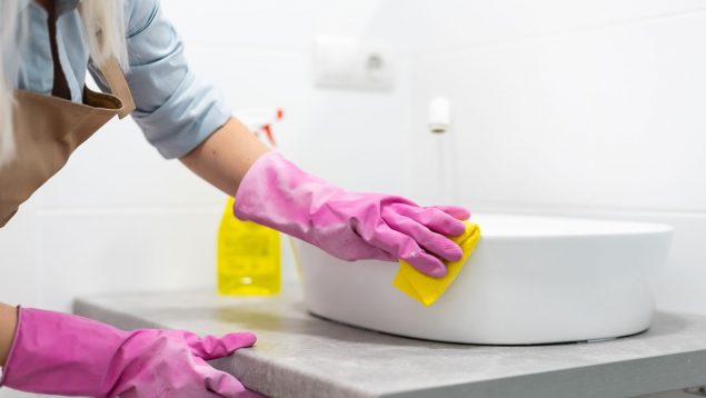 Gérmenes en el lavabo