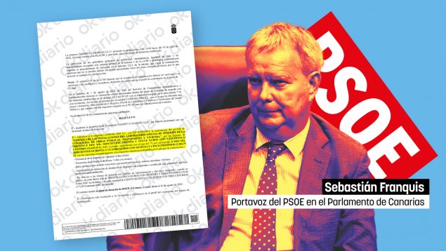 El portavoz del PSOE en el Parlamento canario otorgó 34.924 € a la empresa de su familia siendo consejero