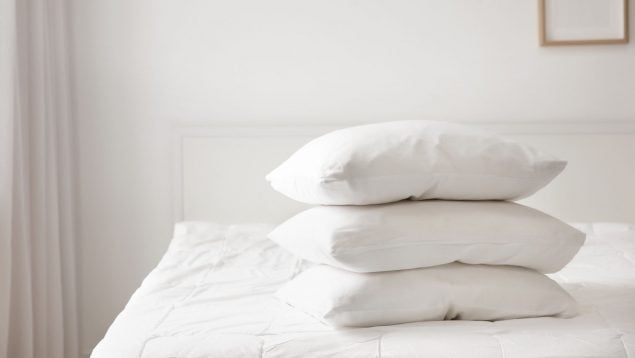 Manchas de las almohadas