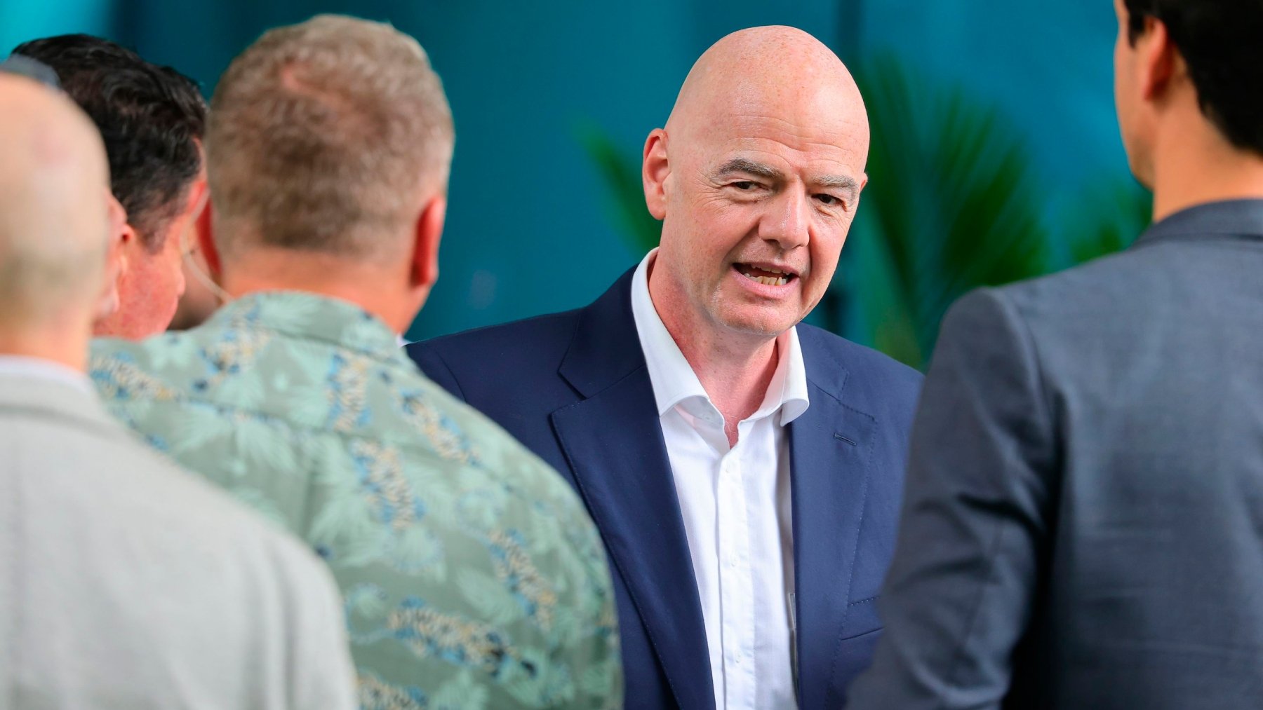 Gianni Infantino, en un acto reciente. (EFE)
