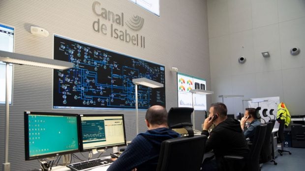 Canal isabel II agua