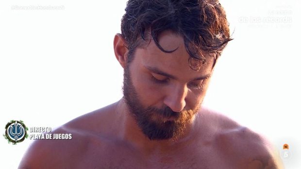 Manuel González en 'Supervivientes'. (Mediaset)