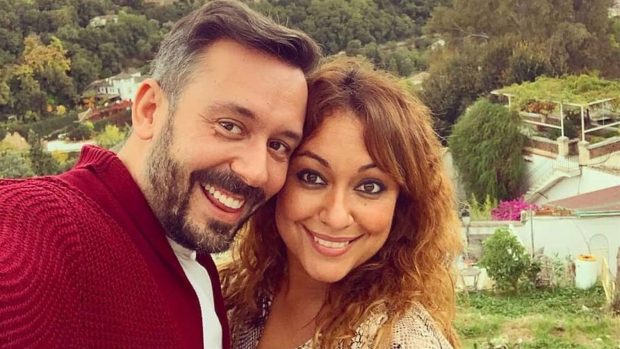 Kike Calleja junto a su mujer Raquel Abad (Instagram).