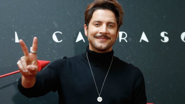 Manuel Carrasco en la presentación de su álbum 'Corazón y Flecha'. (Foto: Gtres)