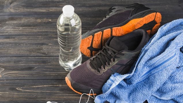 Zapatillas usadas, Deportivas, Limpieza