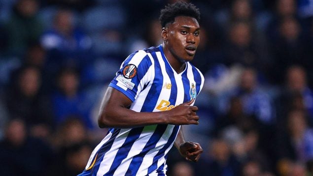 Samu Aghehowa con el Porto. (GETTY)