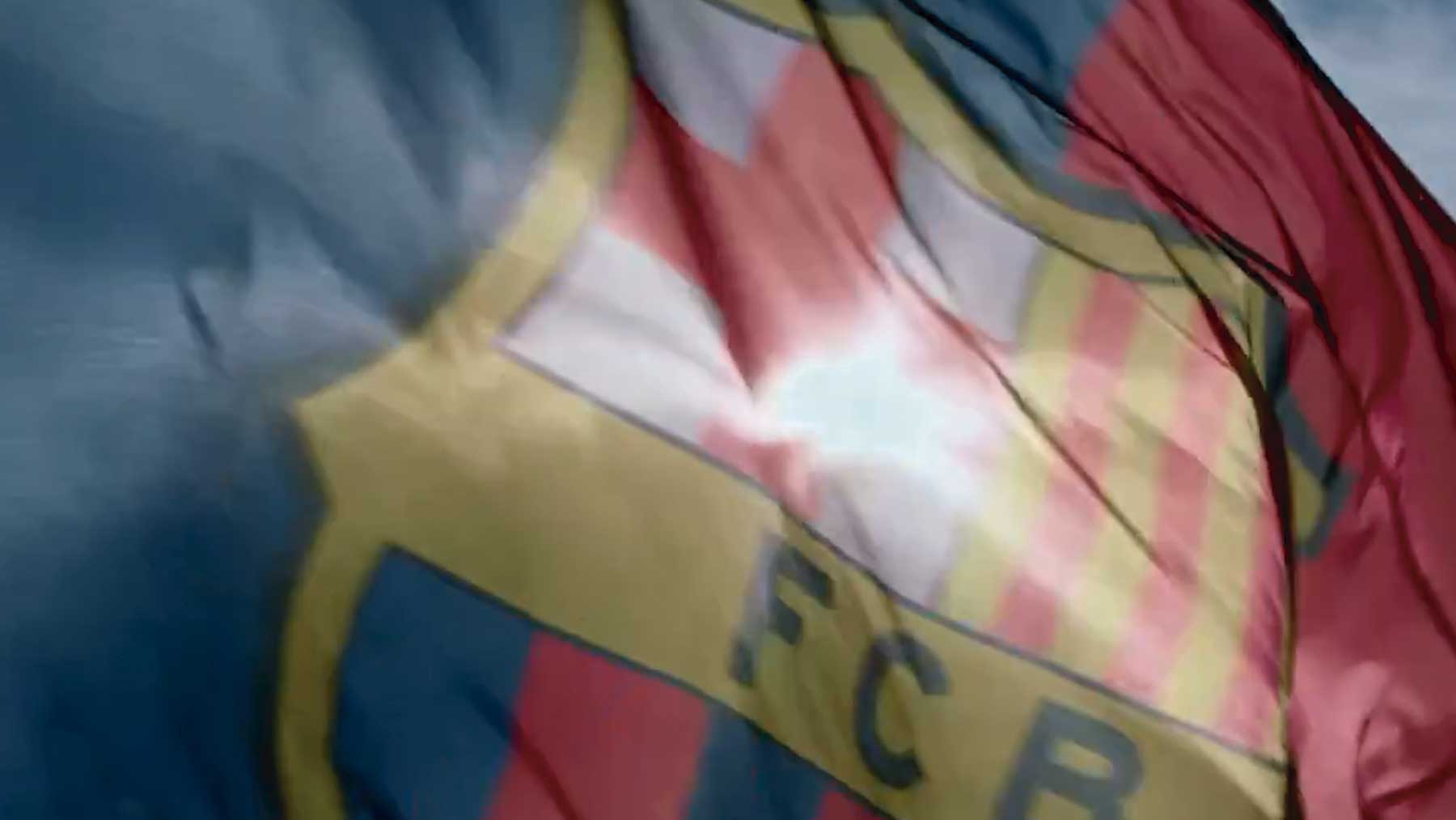 El polémico anuncio del Barcelona sustituyendo la bandera de España cuando mencionan la palabra país