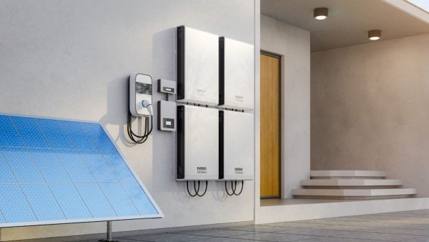 baterías placas solares
