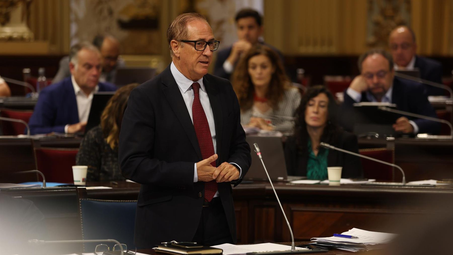 El conseller del Mar y del Ciclo del Agua, Juan Manuel Lafuente.