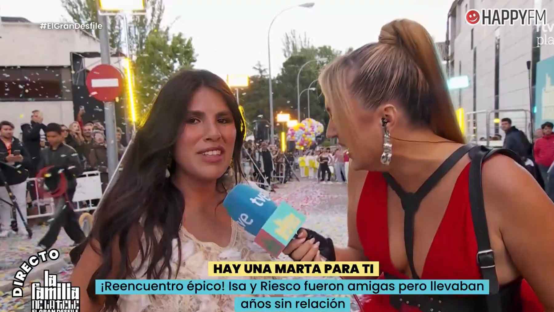Isa Pantoja lanza un dardo a Telecinco en su estreno en ‘La familia de la tele’