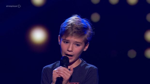 Lucas, concursante de La Voz Kids (Atresmedia).