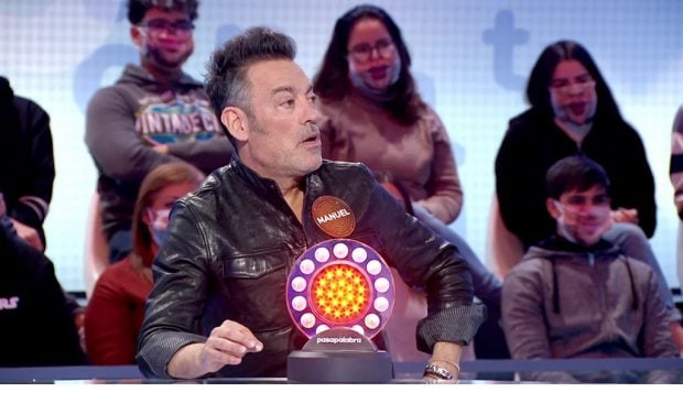 Manuel Quijano, cantante de Café Quijano, en Pasapalabra (Atresmedia).