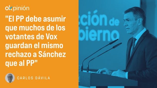 Sánchez pretende un matrimonio mixto con Vox
