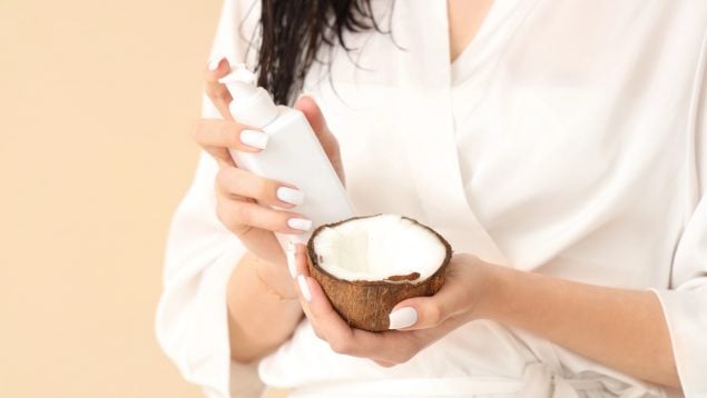 aceite de coco vagina