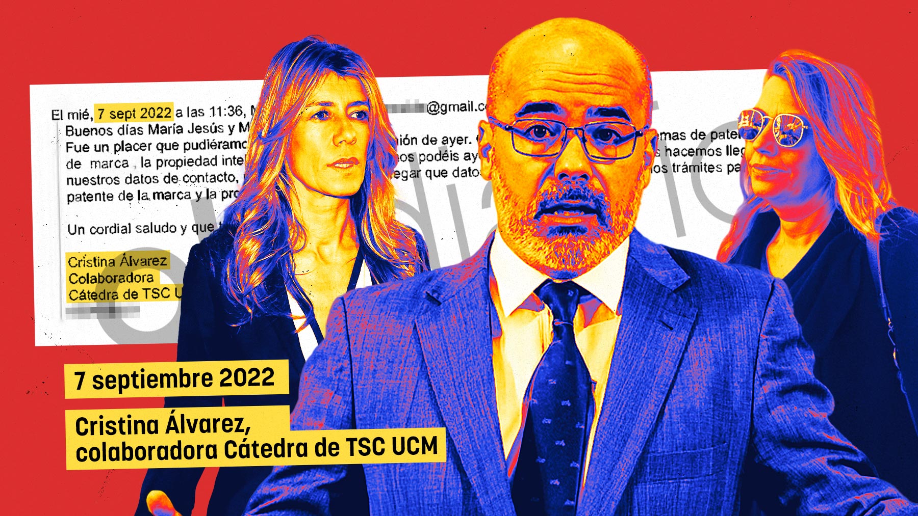 El delegado del Gobierno imputado autorizó a la asistente de Moncloa a «colaborar» en los negocios de Begoña