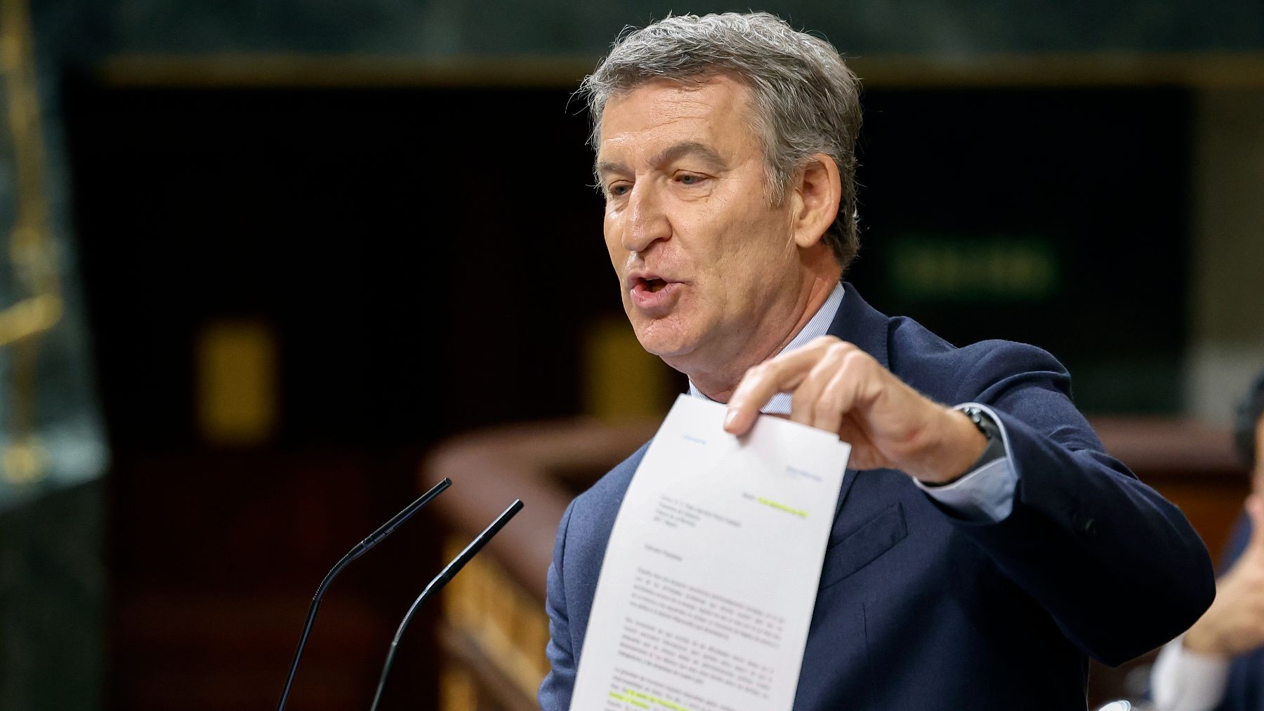 Alberto Núñez Feijóo, presidente del PP. (EP)