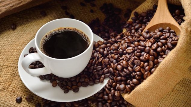 Color del café