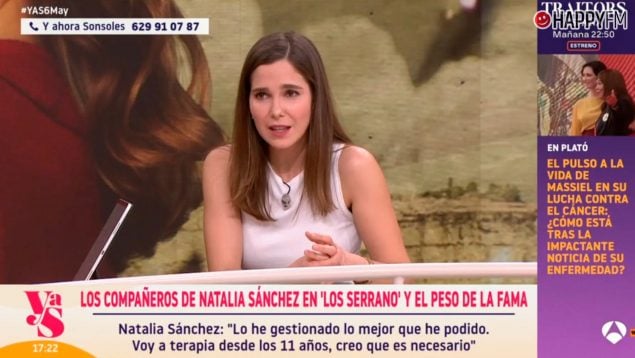 Natalia Sánchez en 'Y ahora Sonsoles'. (Atresmedia)