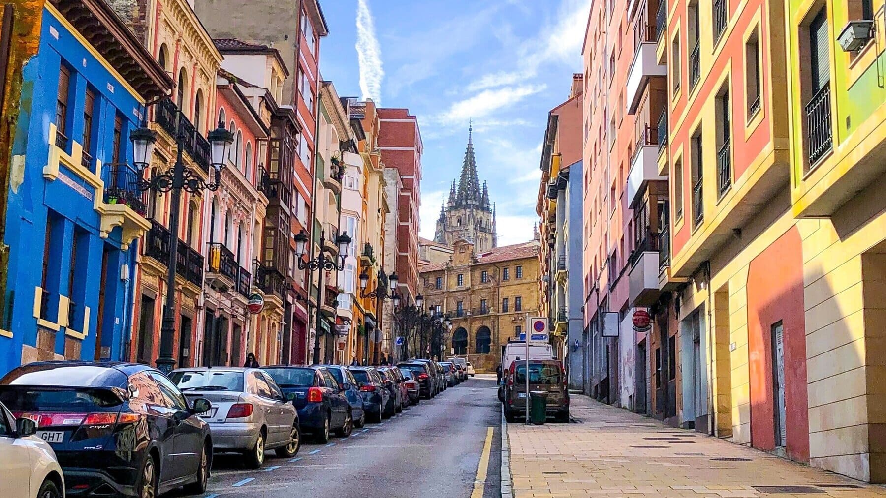 Calles de Oviedo. Foto: Explore Asturias.