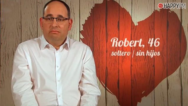 Robert, participante de First Dates. (Mediaset)