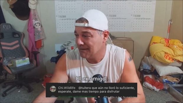 Frank Cuesta llora en su canal de YouTube (YouTube).