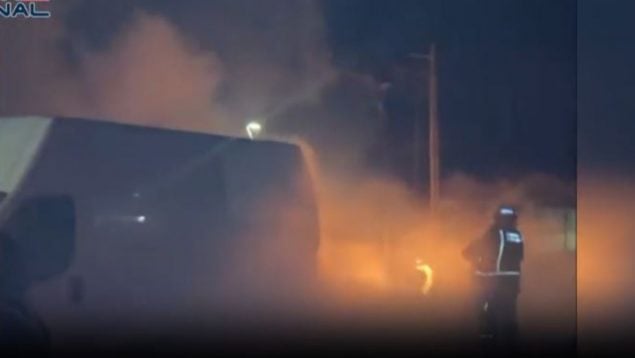 incendio Playa de Palma contenedores