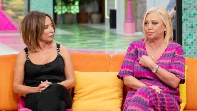 María Patiño y Belén Esteban en 'La familia de la tele'.