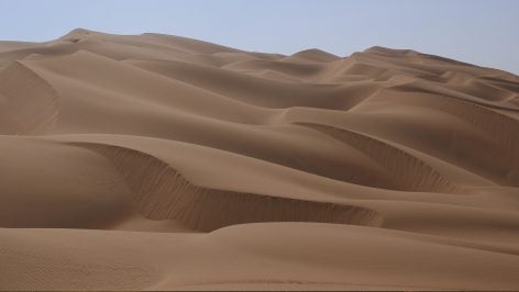 Desierto de Rub al-Jali. Foto: Nepenthes en Wikimedia Commons.