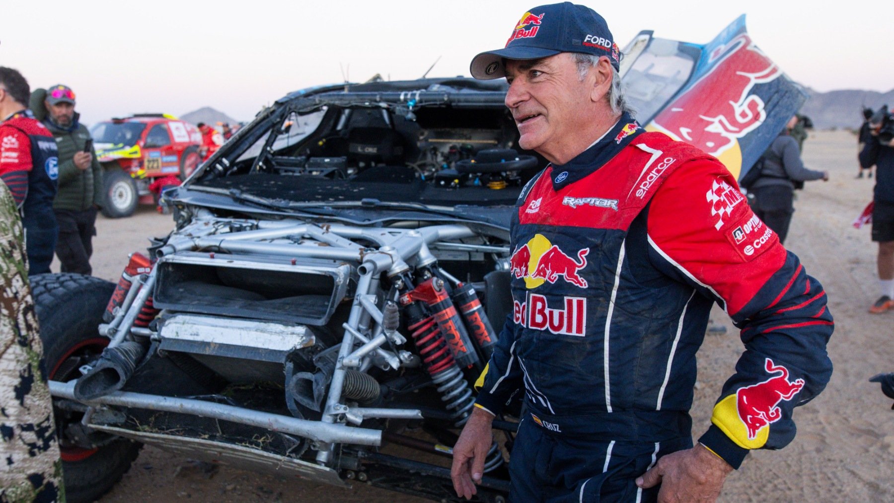 Carlos Sainz en el Rally Dakar 2025. (EP)