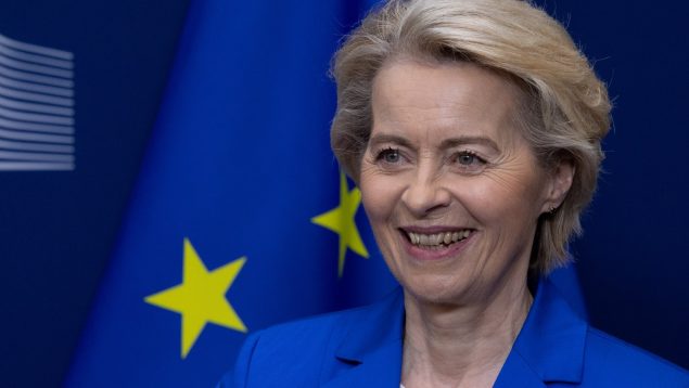 La presidenta de la Comisión Europea, Ursula von der Leyen. Getty Images.