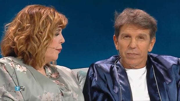 Belinda Washington y Manuel Díaz 'El Cordobés' en El Show de Bertín (RTVA).