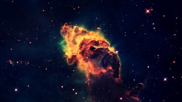 Descubrimiento científico de una nube de gas gigante, científicos descubren nube de gas gigante cerca de la Tierra, nube de gas gigante del tamaño de 40 lunas, mejores hallazgos en el sistema solar.