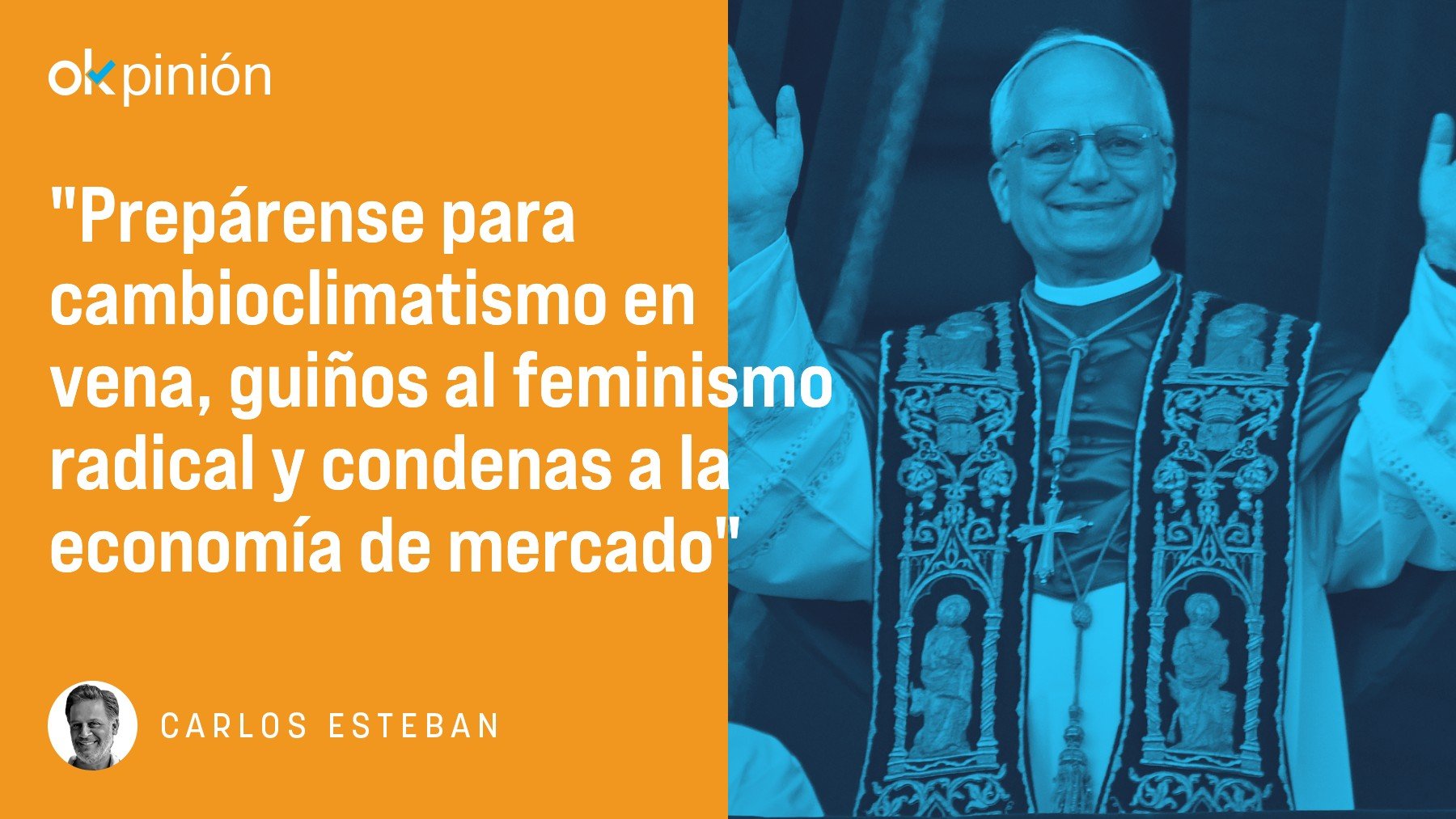 Un Papa americano campeón del antitrumpismo