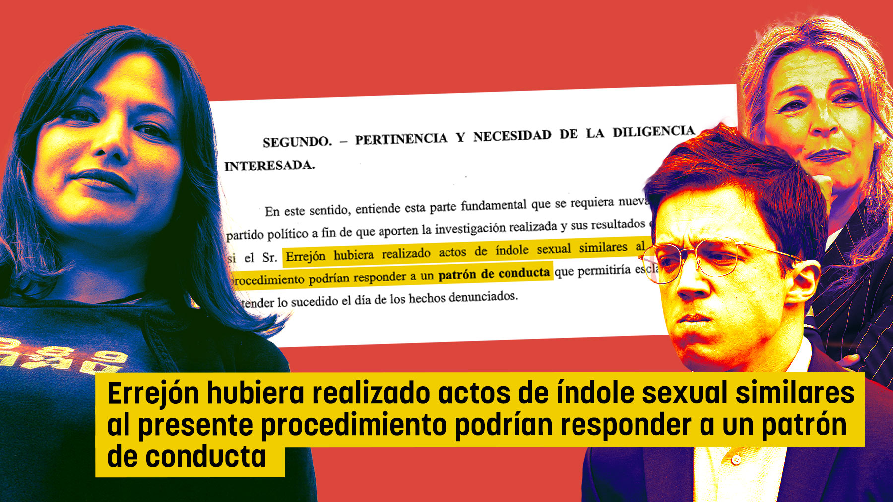 Mouliaá requiere a Sumar documentación para establecer «un patrón de conducta machista» en Errejón