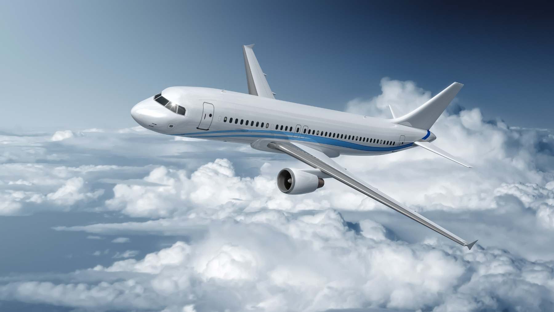El motivo por el que casi todos los aviones son blancos