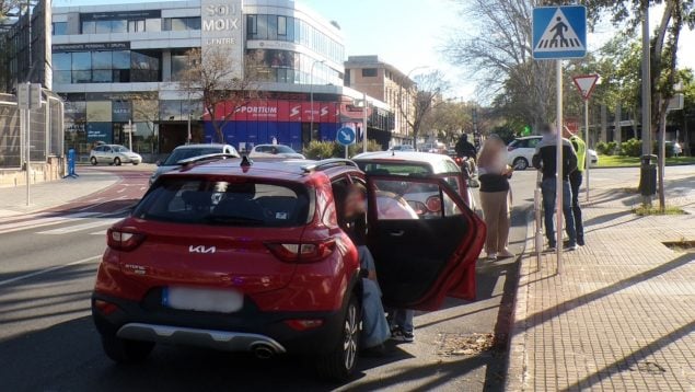 Una conductora sin carnet se estampa contra un coche parado en el Camí dels Reis de Palma