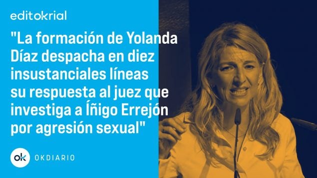 Sumar, un ejemplo de supina hipocresía feminista