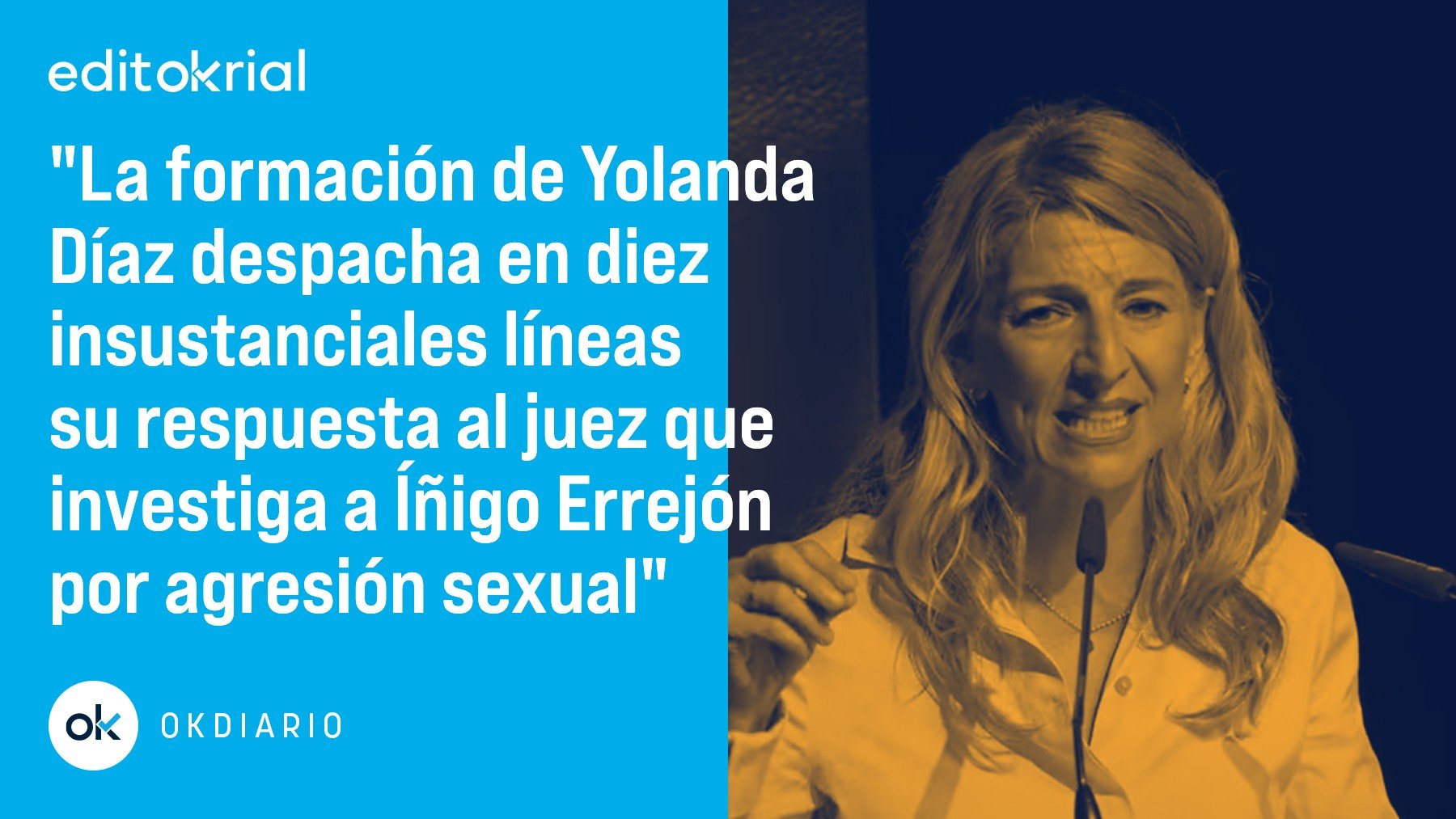 Sumar, un ejemplo de supina hipocresía feminista